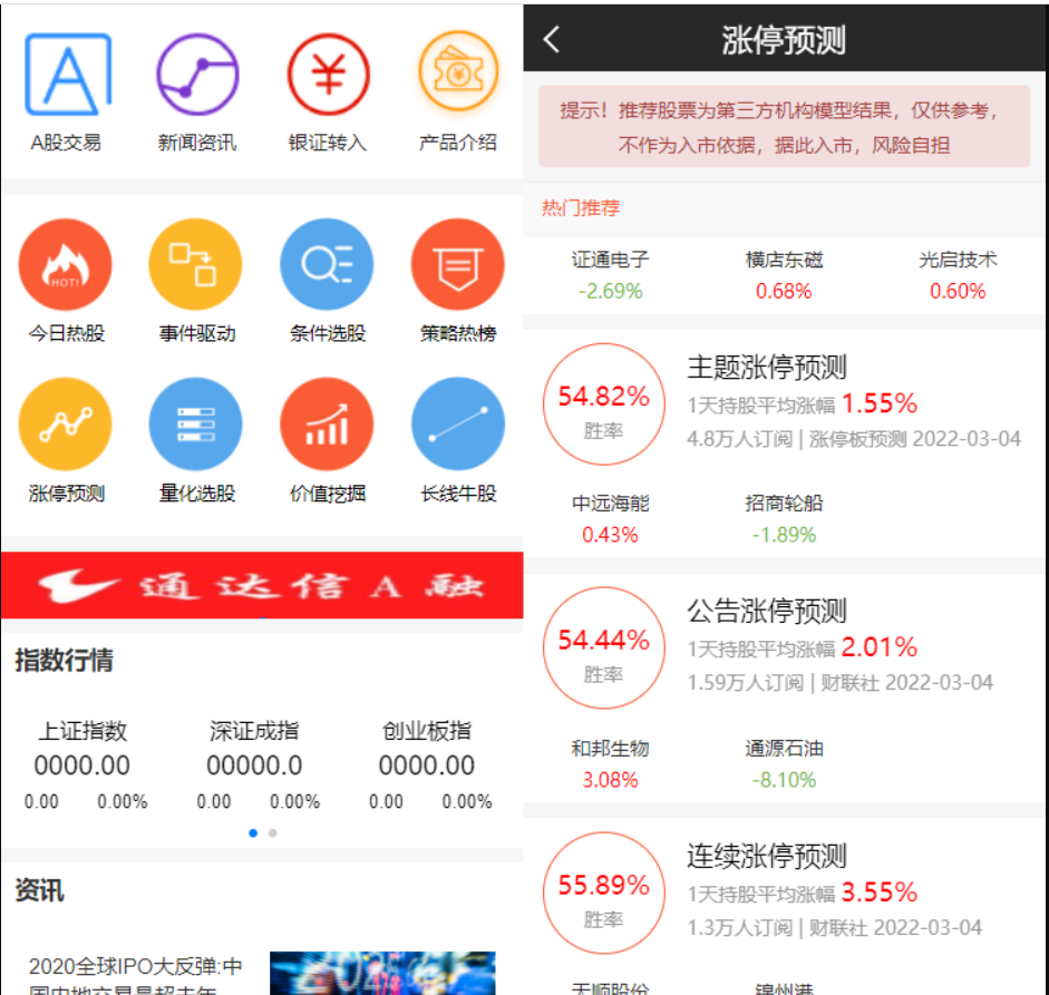 专业级股票交易系统 股票金融平台 源码带新股申购 通信达源码